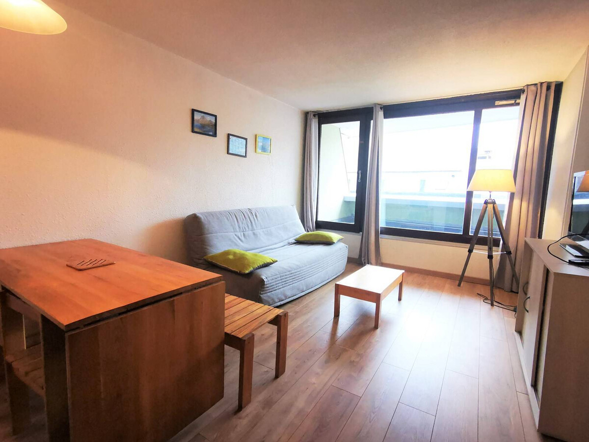 Studio cabine 6 personnes avec balcon à La Mongie, près des pistes - Photo 1