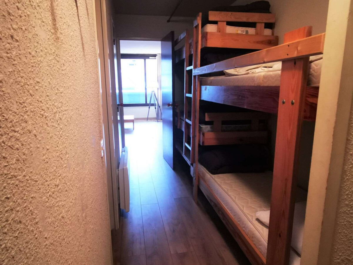 Studio cabine 6 personnes avec balcon à La Mongie, près des pistes - Photo 5