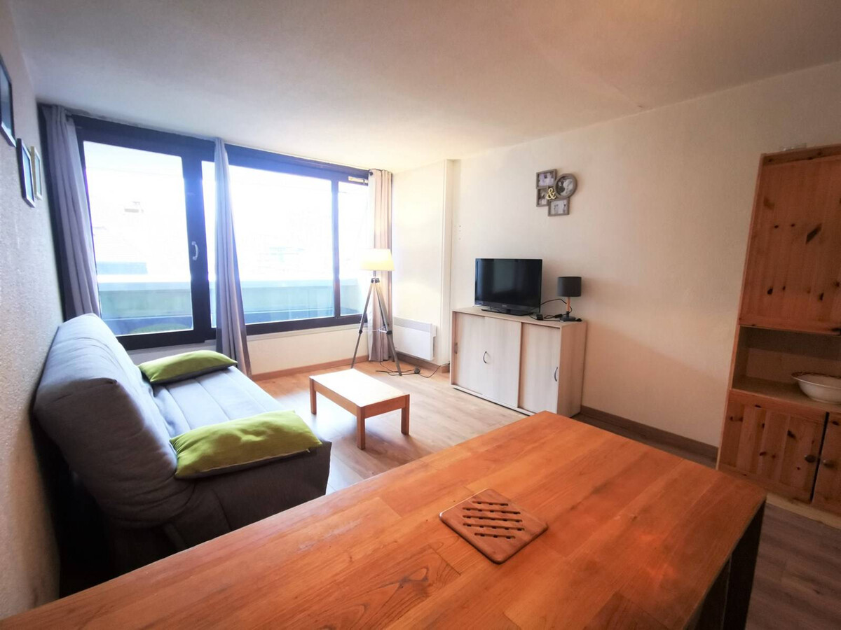 Studio cabine 6 personnes avec balcon à La Mongie, près des pistes - Photo 6