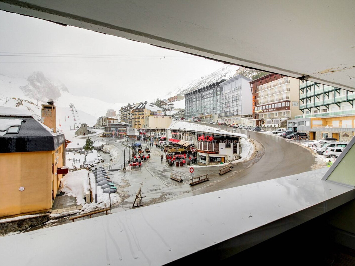 Studio cabine 6 personnes avec balcon à La Mongie, près des pistes - Photo 8