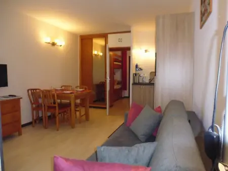 Studio 30 m² Gourette, balcon, 4 pers., près des pistes : photo 3