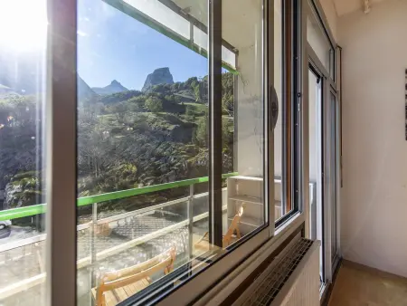 Studio 30m² balcon montagne Anglas, Gourette : photo 9