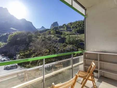 Studio 30m² balcon montagne Anglas, Gourette : photo 10