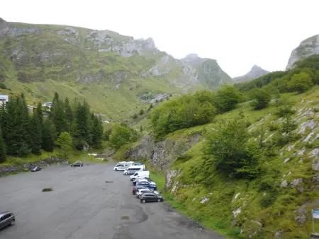 Studio 30m² balcon montagne Anglas, Gourette : photo 11