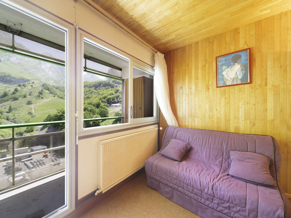 Studio 6 pers. pied des pistes, balcon vue montagnes - Photo 8