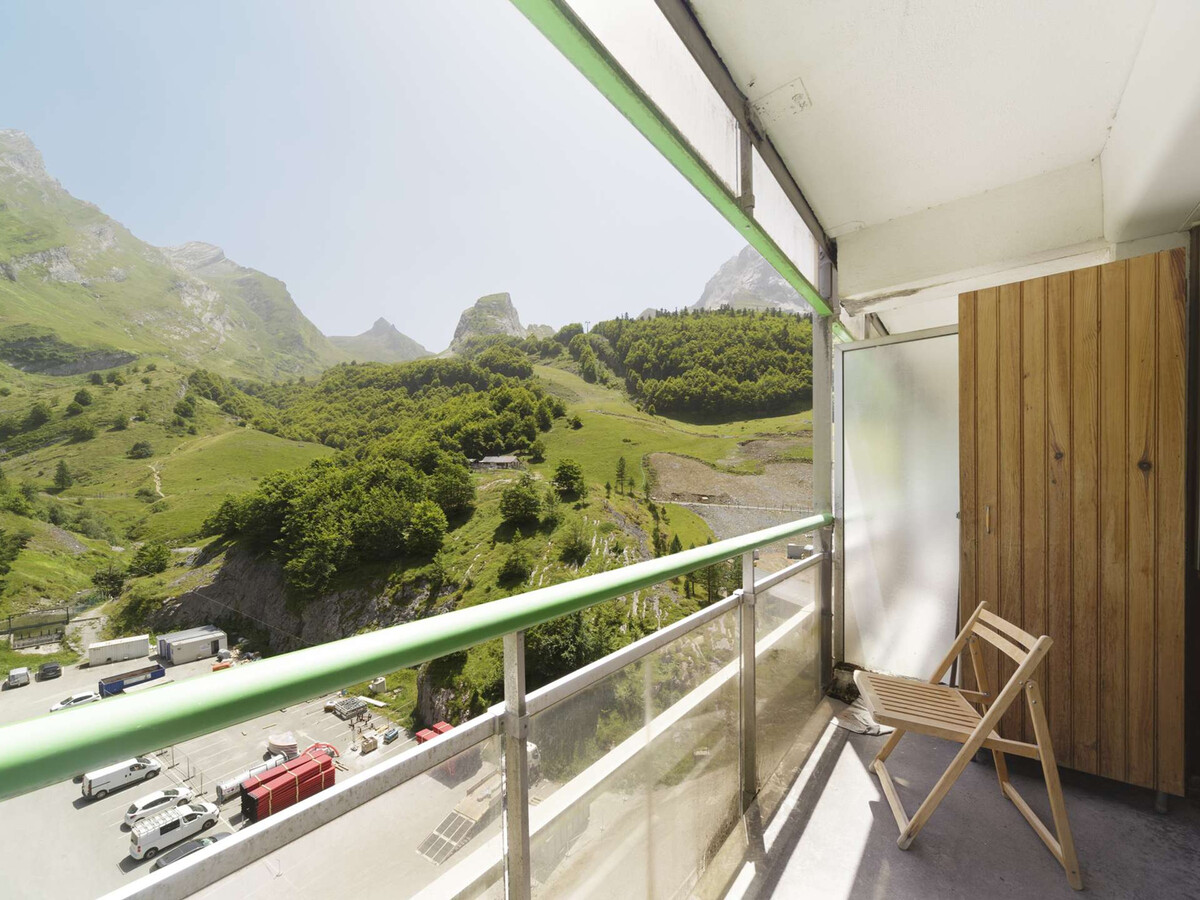 Studio 6 pers. pied des pistes, balcon vue montagnes - Photo 10