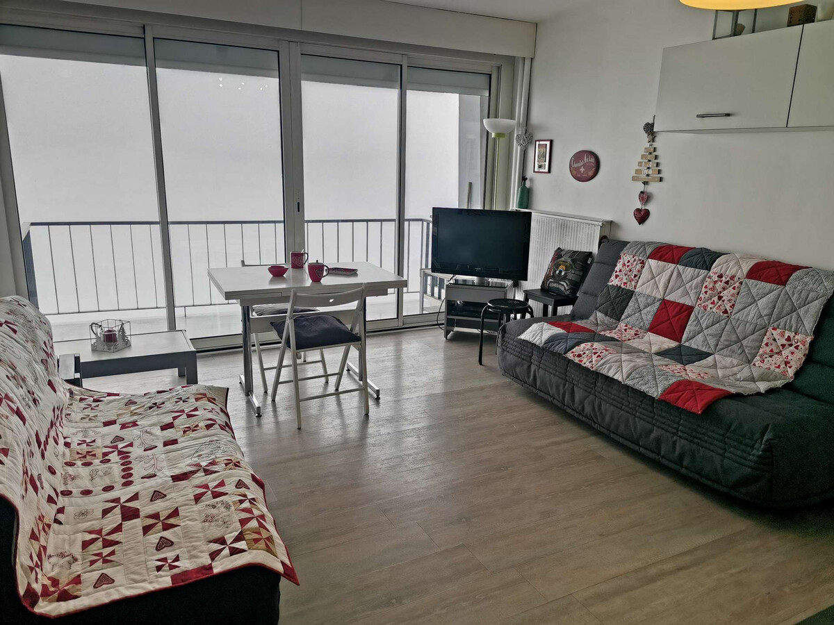 Studio 4 pers avec balcon sud, centre station La Mongie - Photo 2