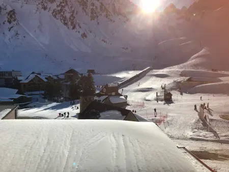Studio 4 pers. balcon Sud, 20m des pistes - La Mongie : photo 7