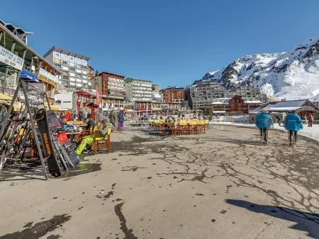 Studio 4 pers. balcon Sud, 20m des pistes - La Mongie : photo 15