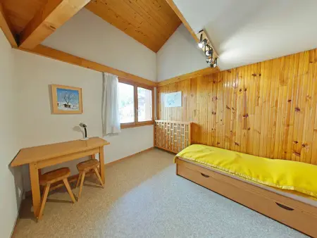 Appt 3 pièces mezzanine, 6 couchages, vue pistes ski : photo 13