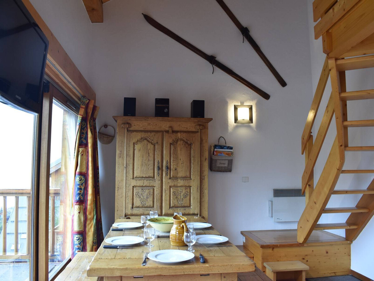 Apt 2 pièces mezzanine 6 pers, 200m pistes, centre Méribel - Photo 1