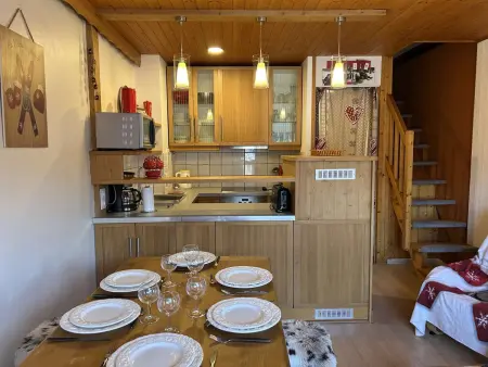 Appartement 3 pièces Méribel, 250m des pistes, balcon montagne : photo 5