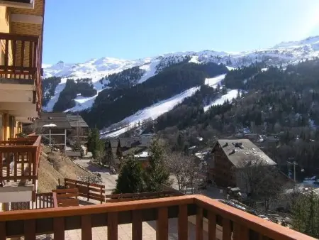 Appartement 3 pièces Méribel, 250m des pistes, balcon montagne : photo 19