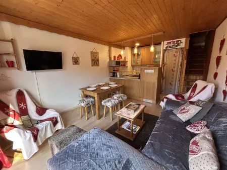 Appartement 3 pièces Méribel, 250m des pistes, balcon montagne : photo 29