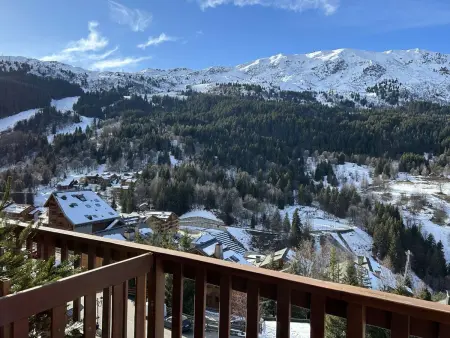 Appartement 3 pièces Méribel, 250m des pistes, balcon montagne : photo 34