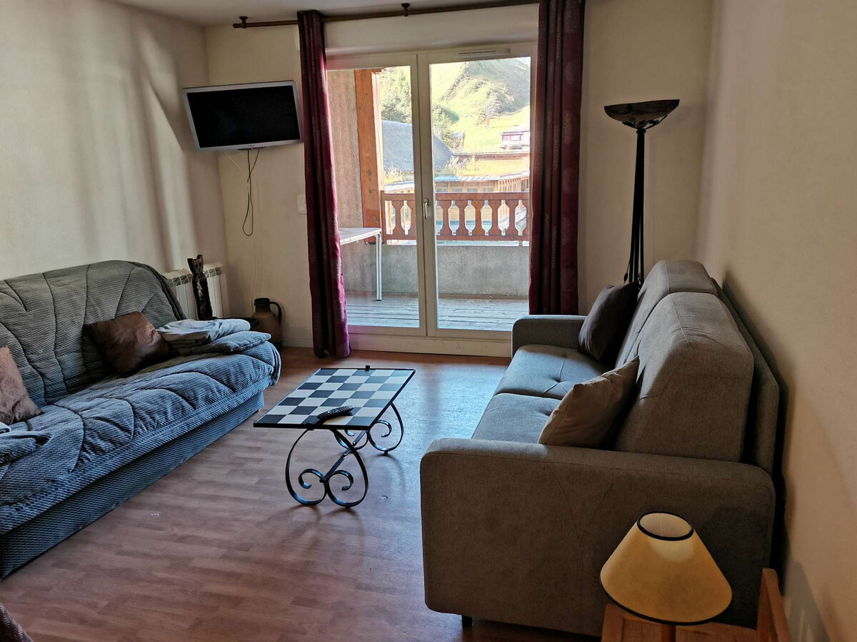 Appartement 8 pers, terrasse face aux pistes à La Mongie - Photo 2