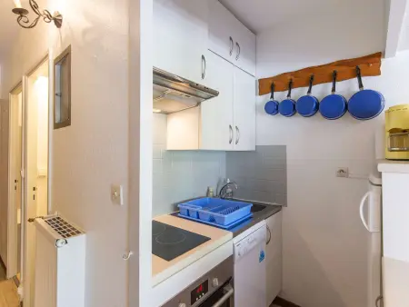 Studio 28 m² Gourette, 6 personnes, vue domaine skiable : photo 6