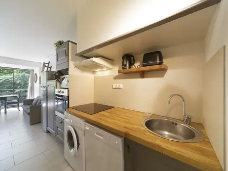 Appartement 6 pers, 1 chambre avec casier à skis à Gourette - Photo 3