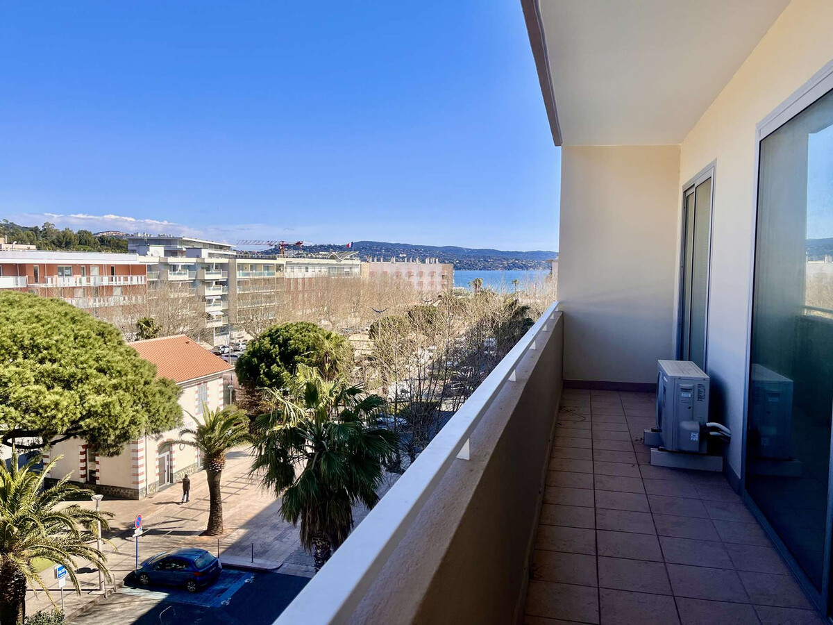 Appartement 2 pièces Cavalaire, balcon vue mer à 300m plage - Photo 1