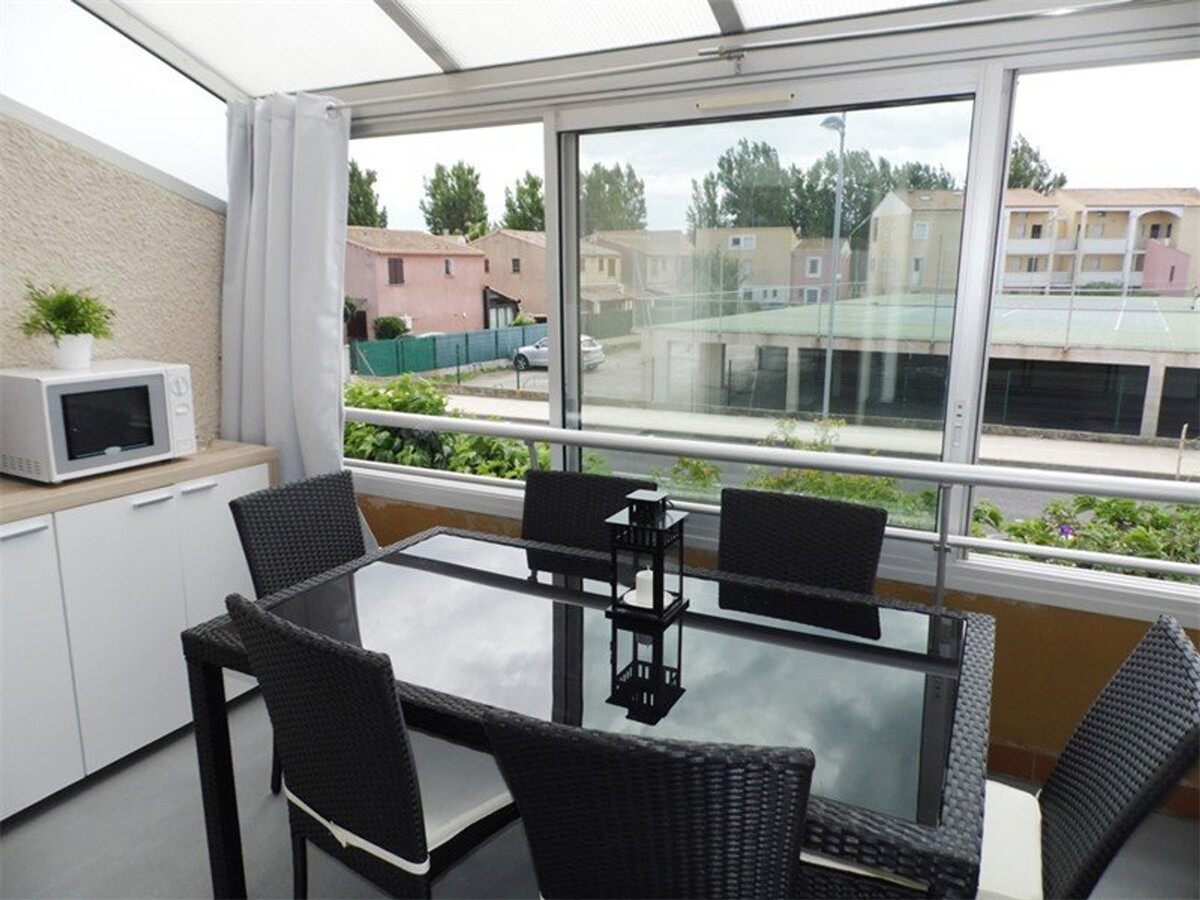 Appartement climatisé 5 pers. mezzanine, piscine à Marseillan-Plage - Photo 1