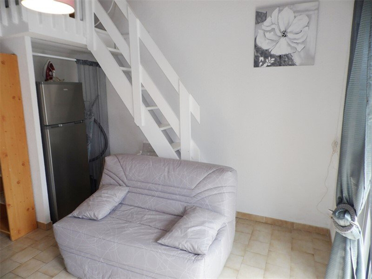Appartement climatisé 5 pers. mezzanine, piscine à Marseillan-Plage - Photo 4