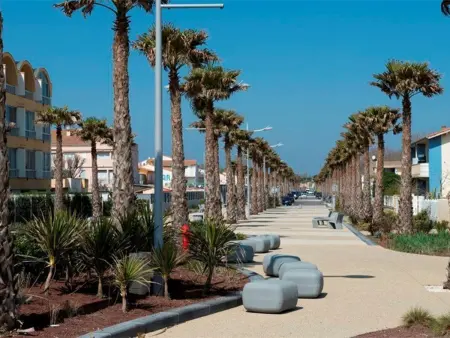 Studio rénové avec jacuzzi, terrasse et parking privé à Marseillan-Plage - Photo 7
