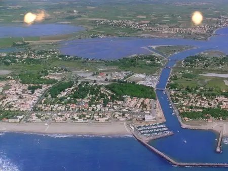 Appartement 4 pers. rénové, terrasse sud et clim à Marseillan-Plage : photo 14