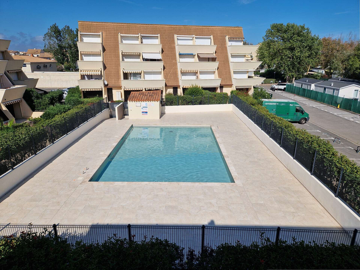 Appartement 2 pièces Marseillan-Plage, piscine et plage - Photo 1
