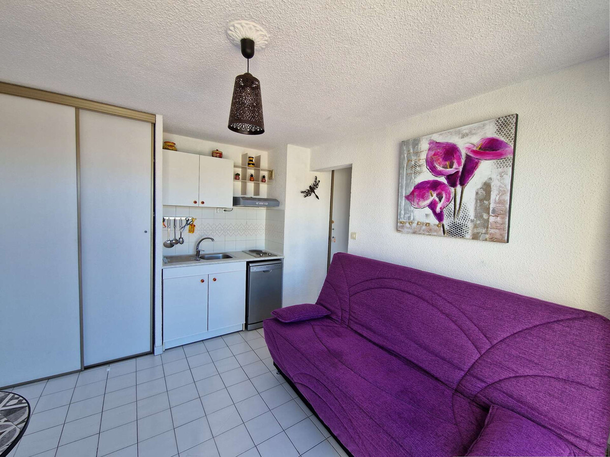 Appartement 2 pièces Marseillan-Plage, piscine et plage - Photo 6