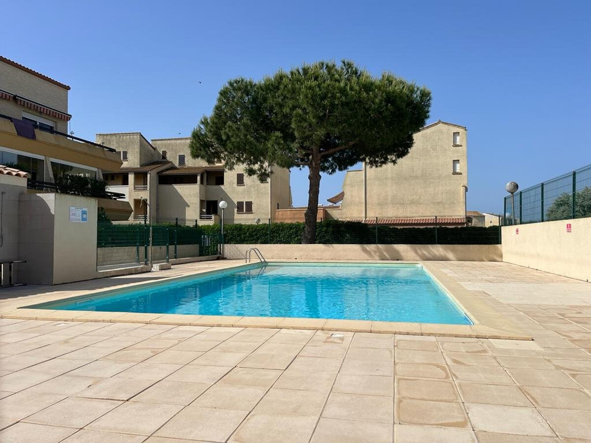 Appartement 6 pers. rez-de-jardin, piscine à Marseillan-Plage - Photo 1