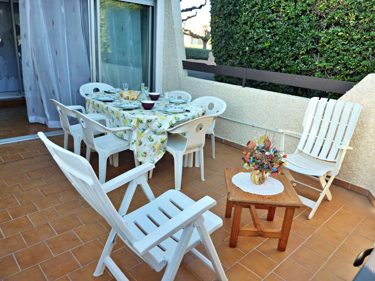 Appartement 6 pers. rez-de-jardin, piscine à Marseillan-Plage - Photo 2