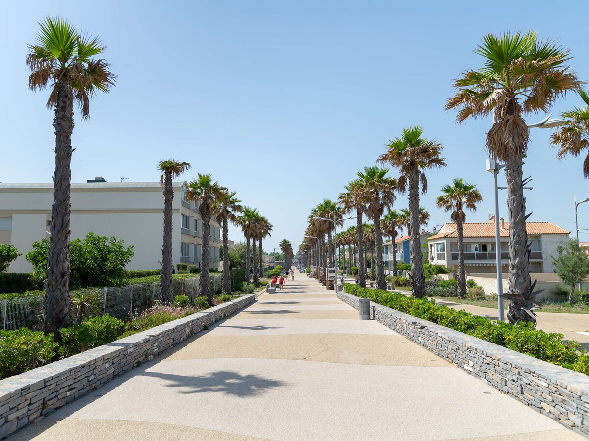 Appartement 6 pers. rez-de-jardin, piscine à Marseillan-Plage - Photo 15