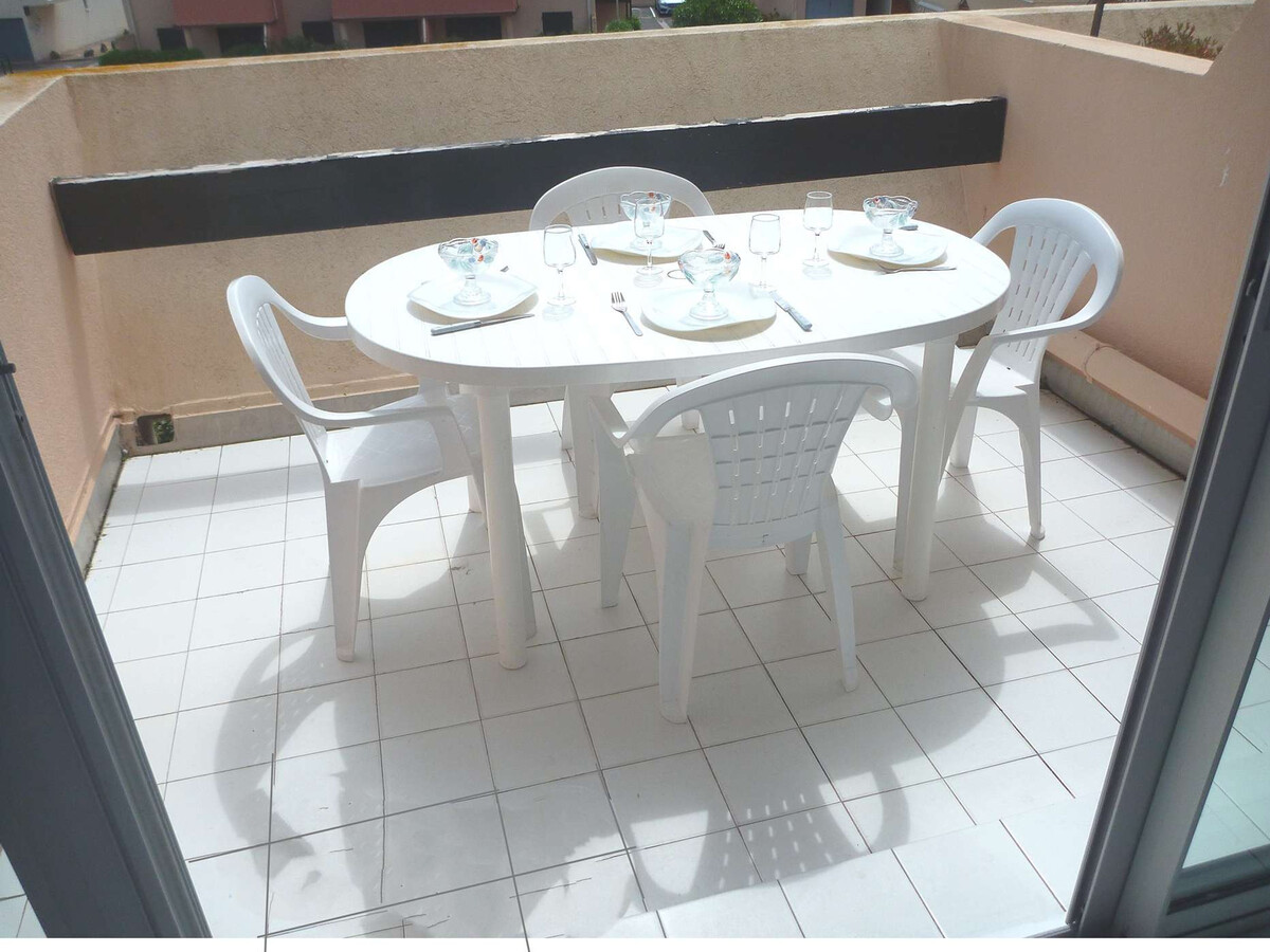 Appartement 4 pers. bord de mer avec piscine à Marseillan-Plage - Photo 2
