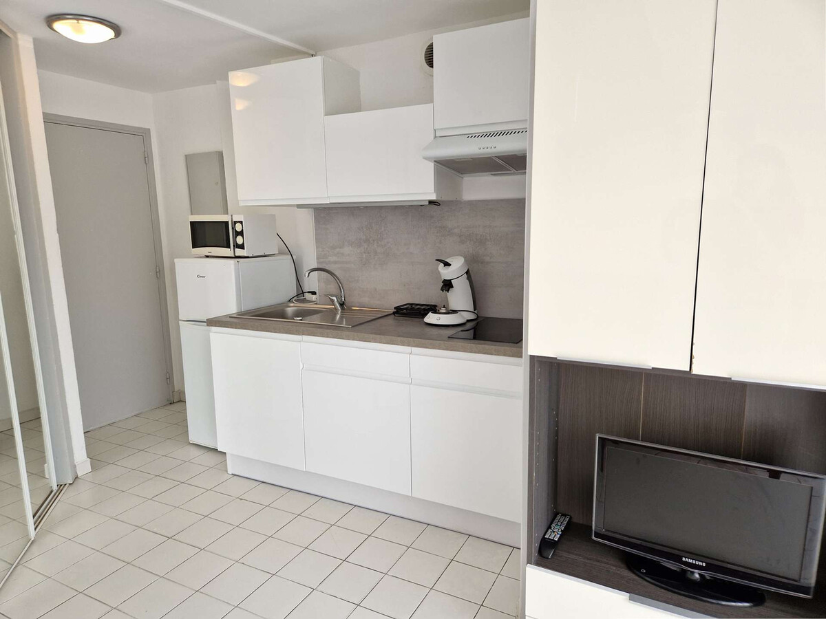 Appartement 4 pers. bord de mer avec piscine à Marseillan-Plage - Photo 3