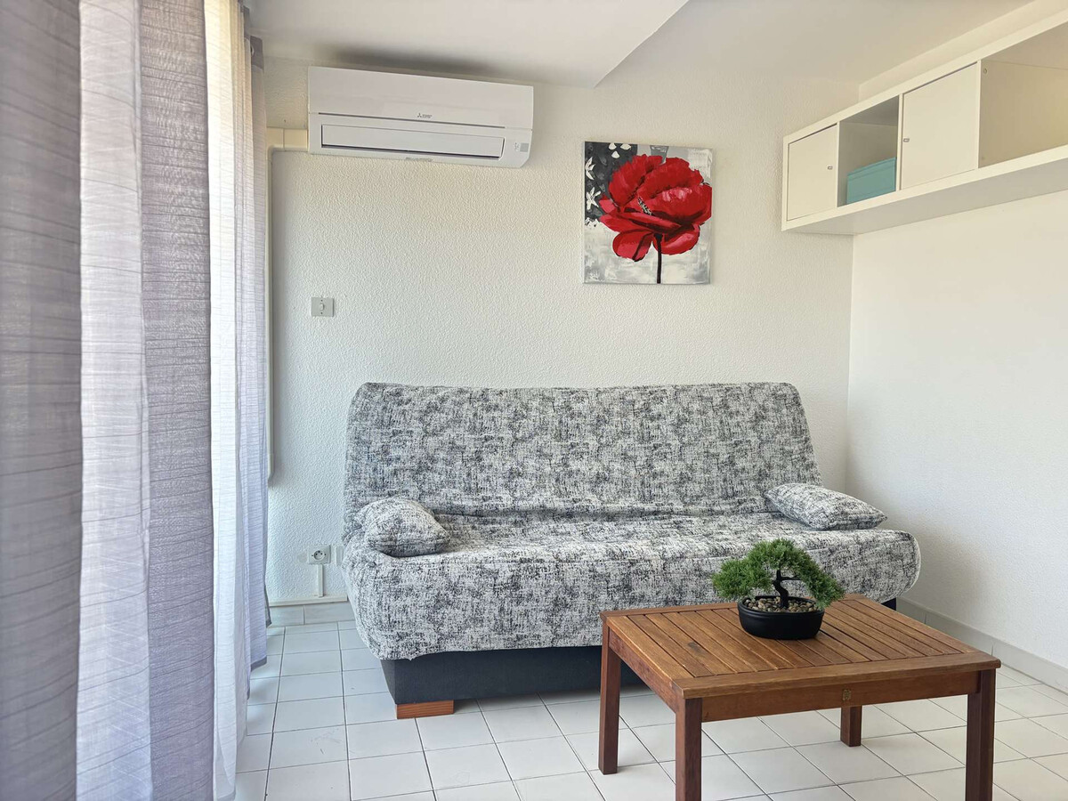 Appartement 4 pers. bord de mer avec piscine à Marseillan-Plage - Photo 4