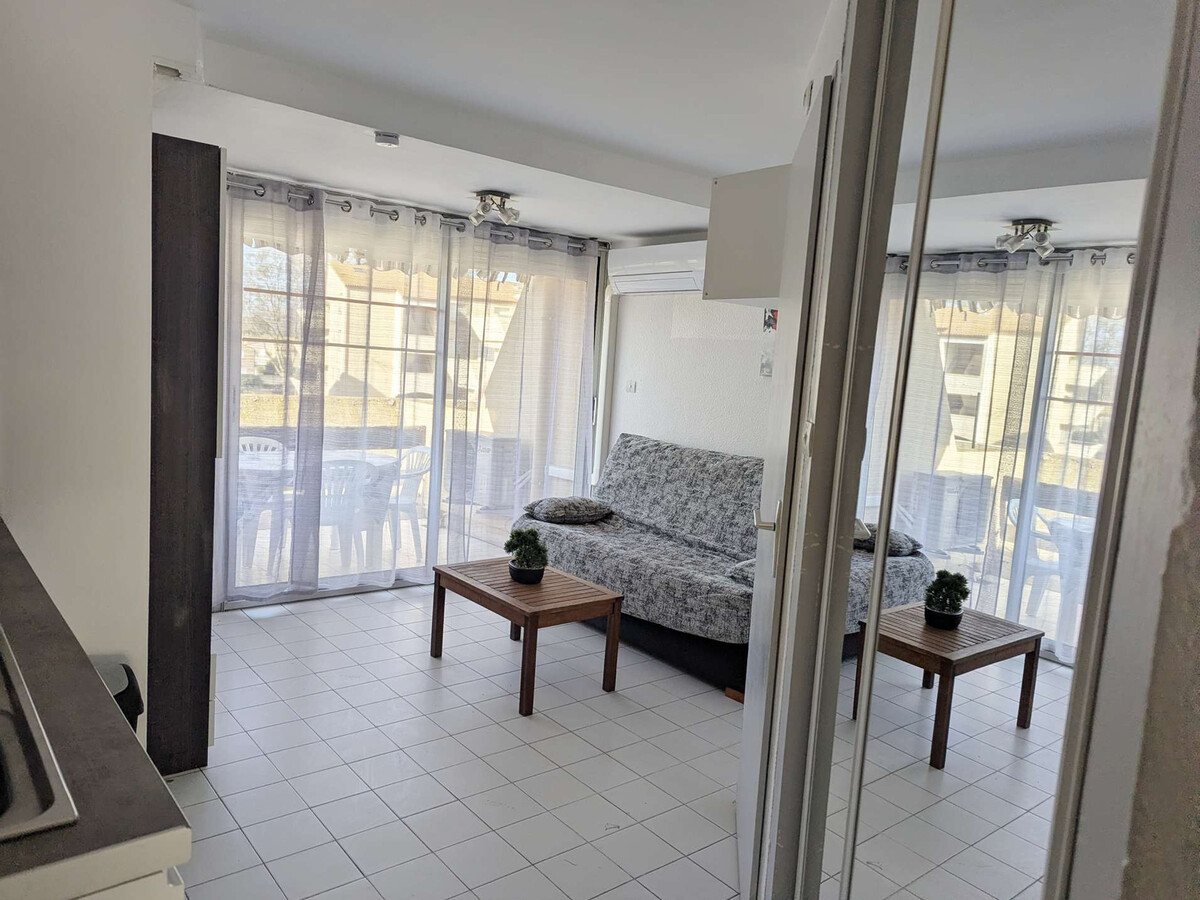 Appartement 4 pers. bord de mer avec piscine à Marseillan-Plage - Photo 8