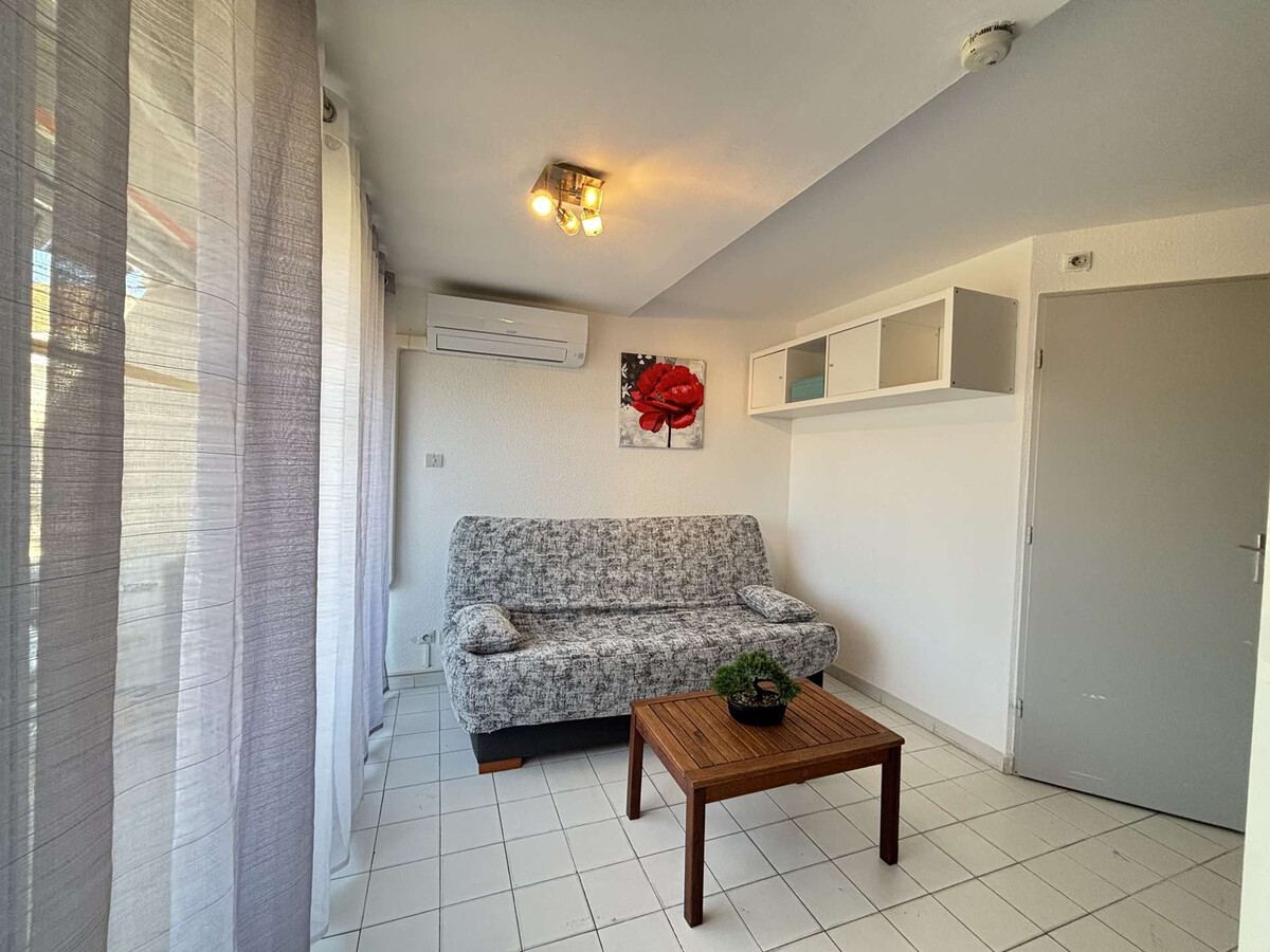 Appartement 4 pers. bord de mer avec piscine à Marseillan-Plage - Photo 9