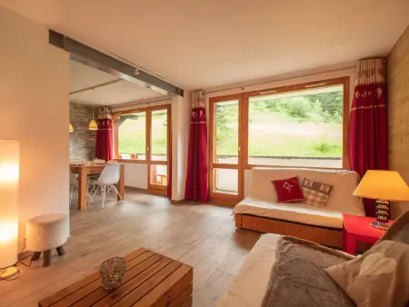 Location appartement à Valmorel, Appartement charmant rénové 3P, balcon, 6 pers, Valmorel