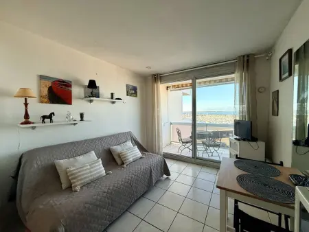 Studio balcon vue bassin, piscine - Arcachon Aiguillon : photo 5