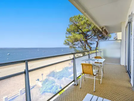 T2 Front de Mer Arcachon, Vue 180° Bassin et Balcon