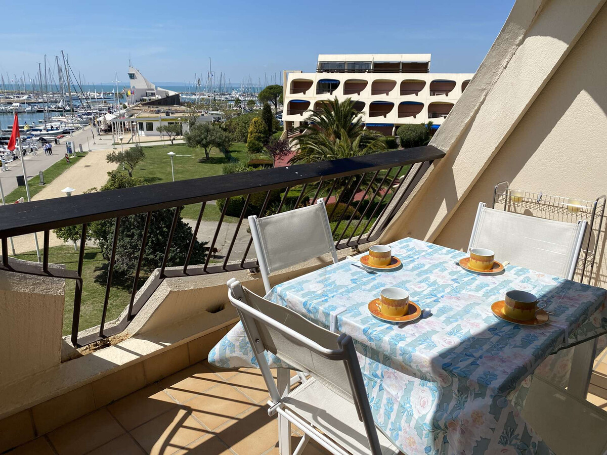 Appartement Port Camargue, vue port et piscine - Photo 2