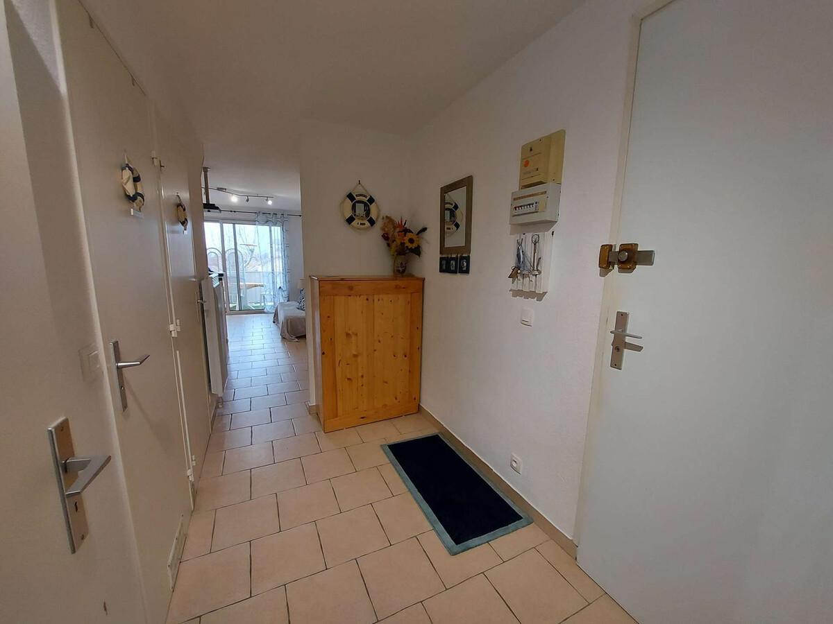 T2 cabine Marseillan-Plage, terrasse sud-est, parking - Photo 9