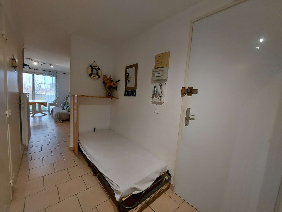 T2 cabine Marseillan-Plage, terrasse sud-est, parking - Photo 10