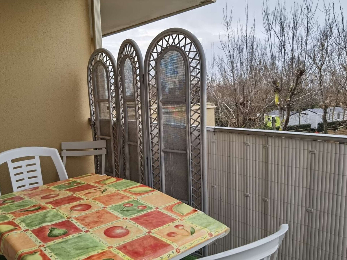 T2 cabine Marseillan-Plage, terrasse sud-est, parking - Photo 12