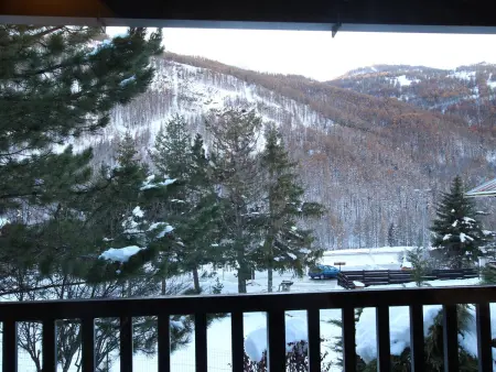 Triplex 6 pers. avec balcon sud-ouest à Saint-Chaffrey, près navette skieur : photo 15