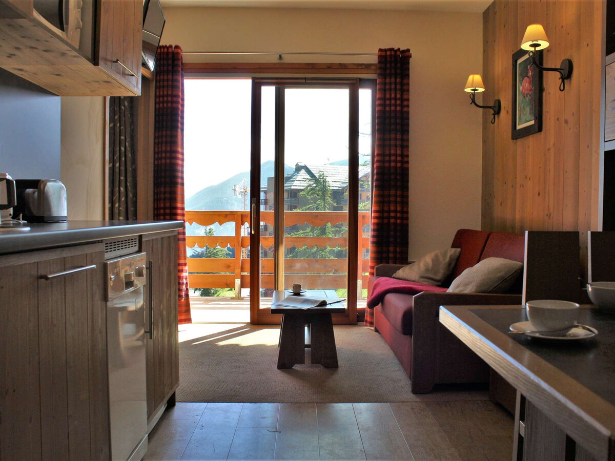 Appartement 2 pièces balcon, piscine et sauna aux pieds des pistes - Photo 1