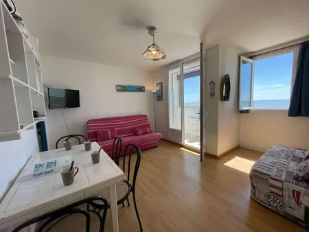 Location appartement à Saint Hilaire de Riez, Studio face à la mer pour 4 personnes avec TV - Ménage inclus - Saint-Hilaire-de-Riez
