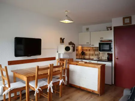 Location appartement à Les Orres, Studio confort au pied des pistes Les Orres 1650 - 4 pers - Animaux admis