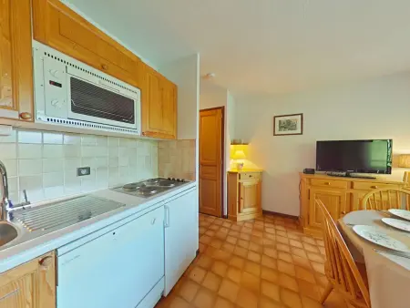 Appartement 5 couchages balcon ouest, navette skis : photo 3