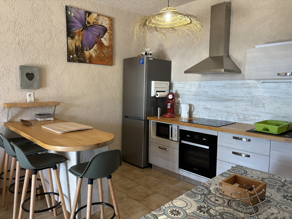 Appartement avec piscine, plage à pied, animaux acceptés - Photo 8